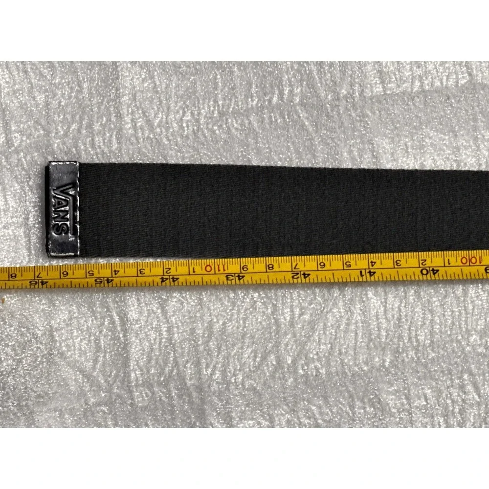 Vans Web Belt Black Checkerboard Adjustable Skate Streetwear